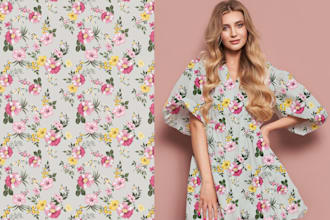 floral pattern design and vector illustation