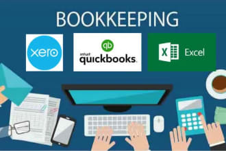 do bookkeeping for you on accounting softwares