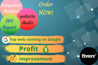 create expert an SEO report, web audit