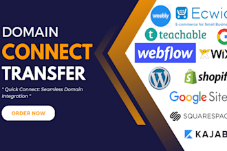 connect domain to your site, seamless integration guaranteed