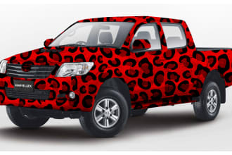do professional car wrap, van wrap, and vehicle wrap design