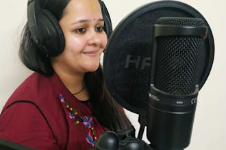 record voice over in hindi and marwadi