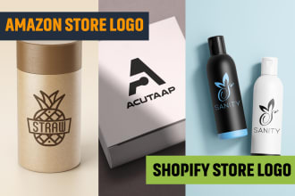 do modern custom shopify amazon private label logo