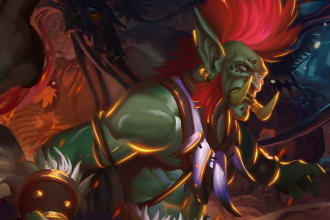 draw realistic fantasy characters, no ai