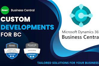 develop custom modules for microsoft dynamics 365 business central