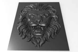 create stl or stp files for engraving and carving on cnc