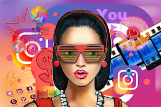 do instagram caption and hashtags