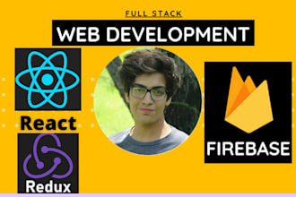develop react js redux firebase web app