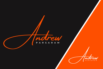 do 2 handwrite signature logo in 4 hours