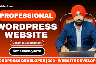 do wordpress website design, wordpress website development