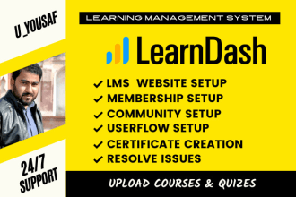 design course selling website using learndash