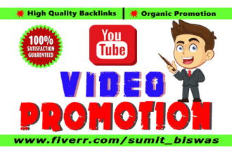 do organic youtube promotion with video backlinks
