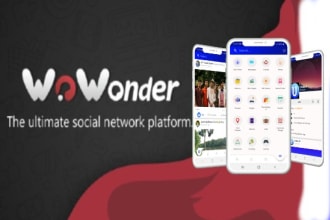 install wowonder PHP script, android app and fix problem