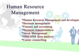 do any hrm and administration work