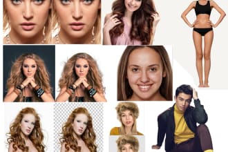 hair masking, background remove to transparent