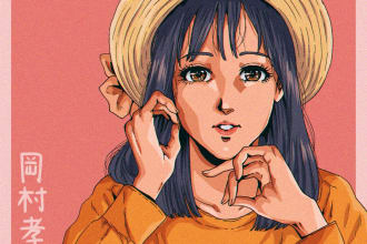 create classic retro 90s anime girl