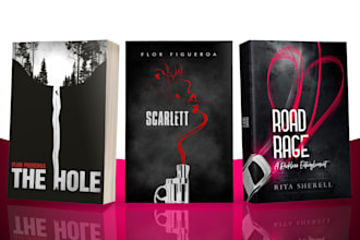 create a minimalist cover for your book