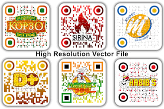 design custom qr codes with logo, stylish and functional