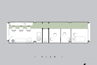 redessiner avec un beau graphisme un plan coté et aménagé