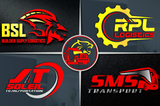 do for trucking  transport logistics logo within 24 hours