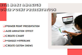 make an amazing powerpoint presentation  for you