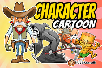 make character cartoon for you