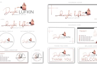 create a logo and full branding kit for your business