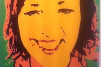 turn your photo into Andy Warhol pop art style