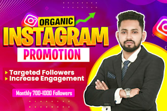 do instagram marketing and promotion for fast organic growth