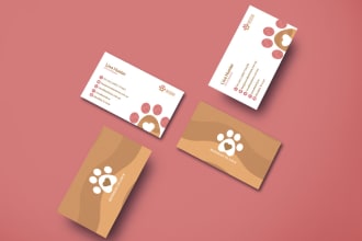 design minimalist and modern business card for business