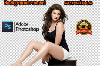 cut out images or background remove professionally