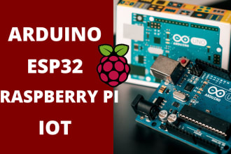 do arduino, esp32, raspberry pi and iot projects