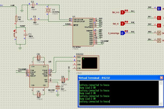 do microcontroller simulation by proteus