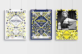 design all kind of posters for you