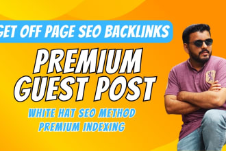 do high quality backlinks off page seo with guest post