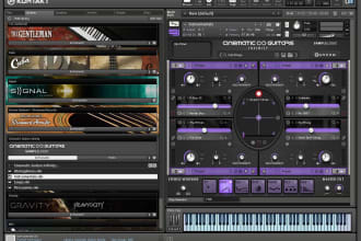 convert your midi files to high quality audio with kontakt