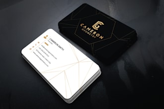 design business card and letterhead