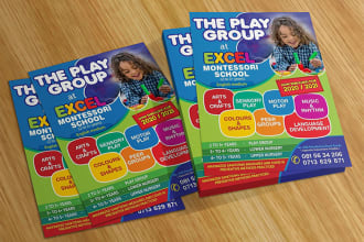 design attractive leaflet flyer or poster for your business in 24 hrs