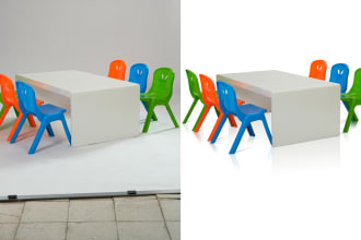 do background removal and add a shadow or reflection