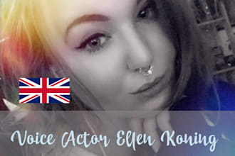 record an english voice over