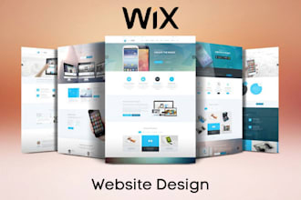 design or redesign wix website