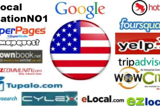create top local USA citations and directories submissions
