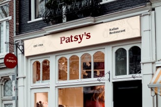 design creative shopfront, vinyl decal, window stickers and window graphic