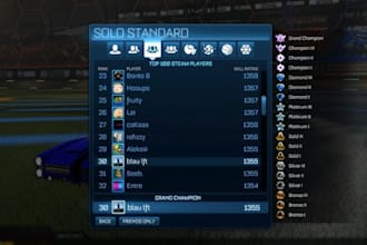 coach you in rocket league to help you improve your rank