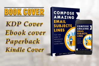 design book, ebook, paperback cover, and kindle cover