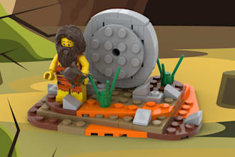 design you small lego model