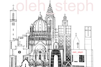 make a graphic illustration and digitize it