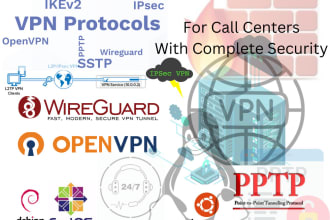 install wireguard, openvpn, ipsec, pptpd, openconnect VPN