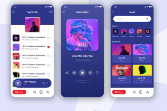 do android and IOS radio app with low price and high quality