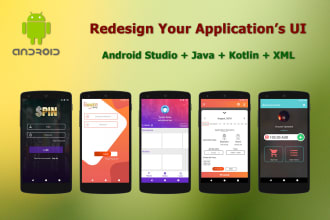 redesign any android app in 1 hour and publish the app
